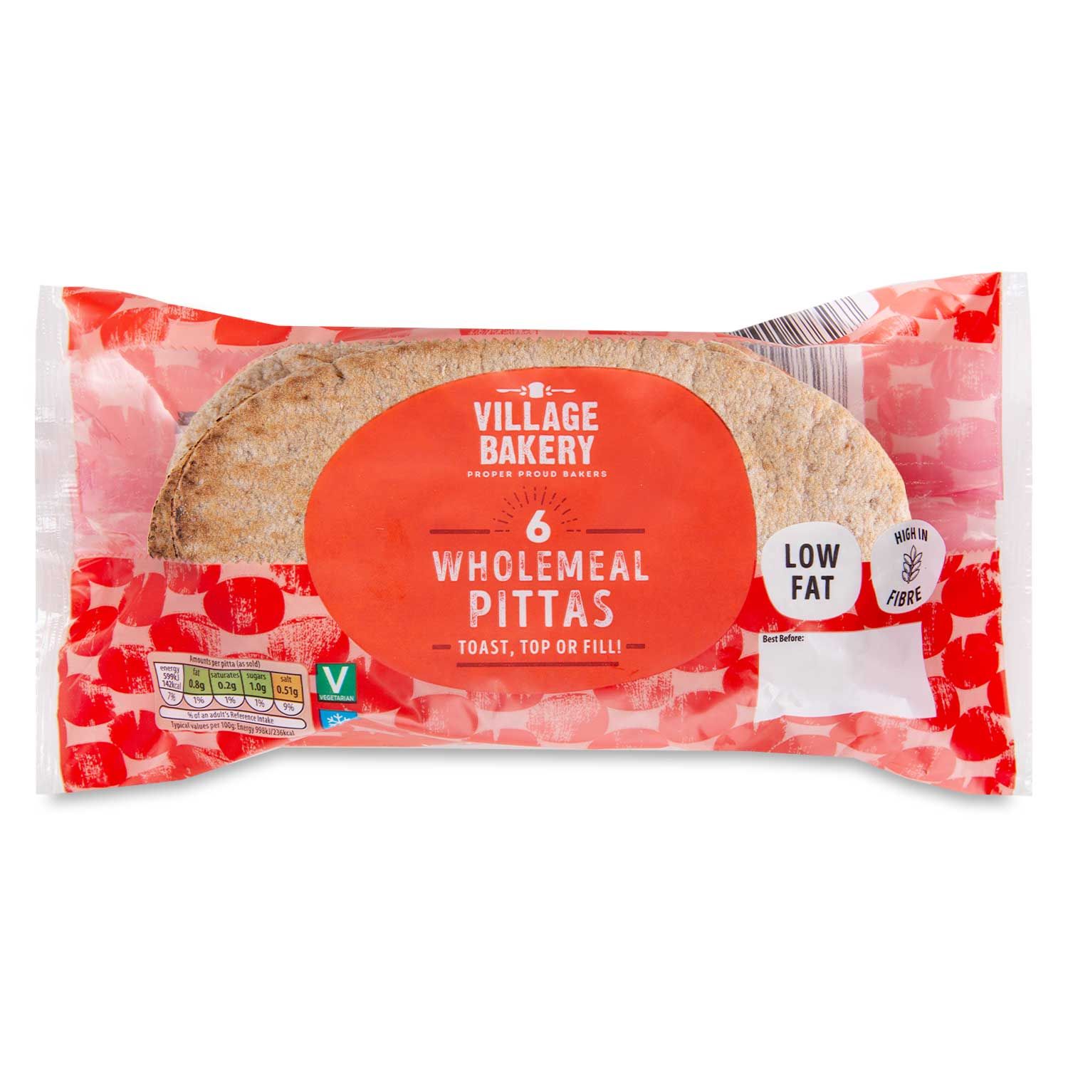 village-bakery-white-pitta-bread-6-pack-aldi